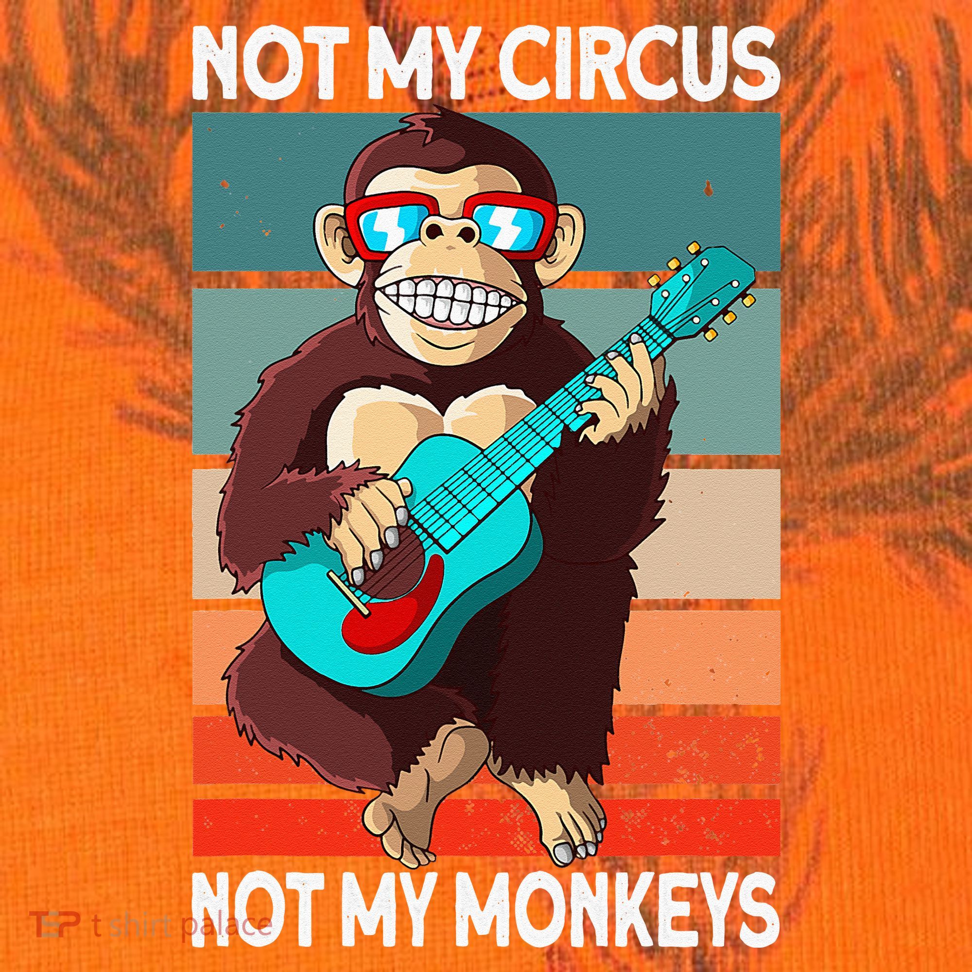 Not My Circus Not My Monkeys Animal Lover Kati Licensed 12" Camo Cuffed Beanie