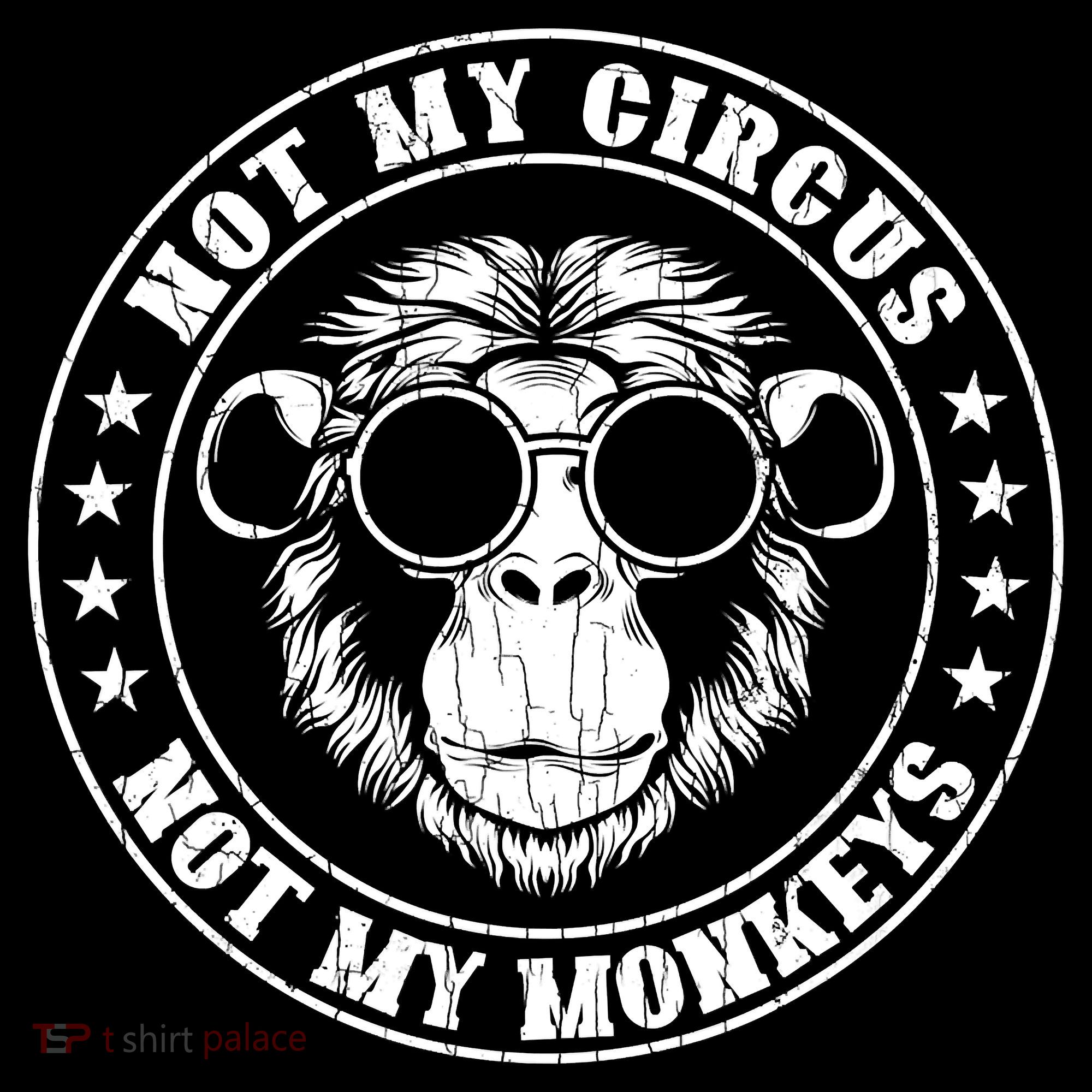 Not My Circus Not My Monkeys Funny Women's Tank Top