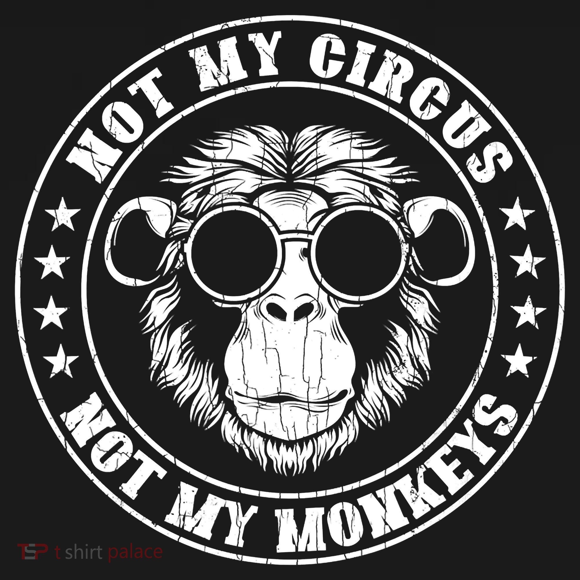 Not My Circus Not My Monkeys Funny Kids Sweatshirt