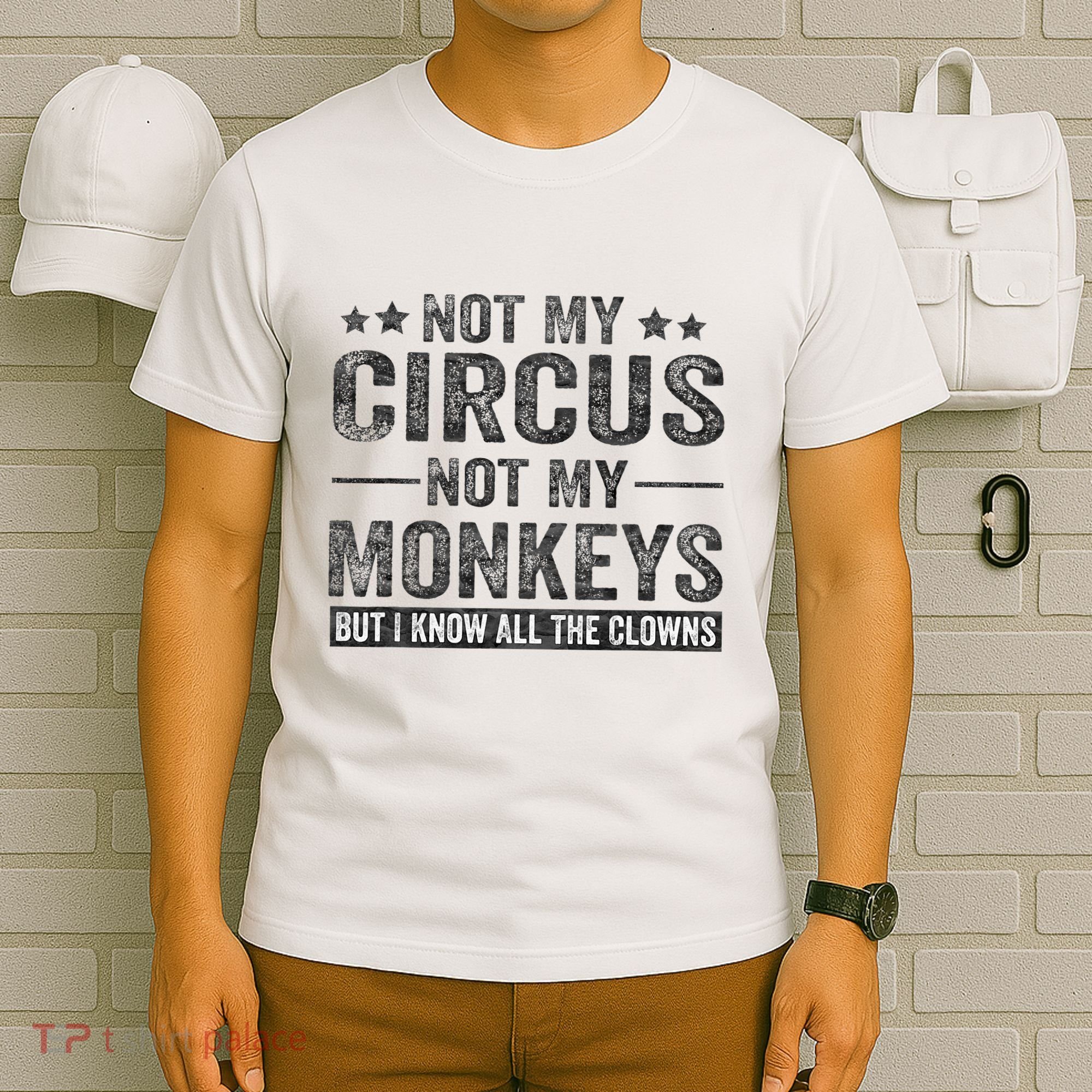 Not My Circus Not My Monkeys But I Know All The Clowns T-Shirt