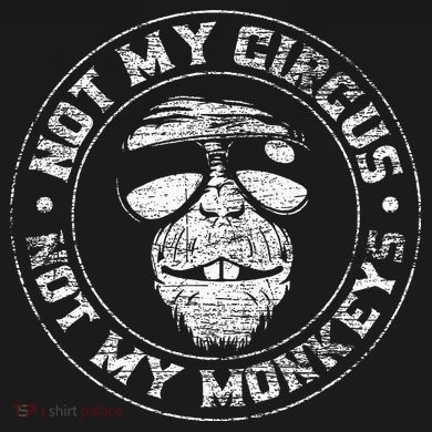 Not My Circus Not My Monkeys Visor