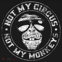 Not My Circus Not My Monkeys Women's Long Sleeve Shirt thumb 2