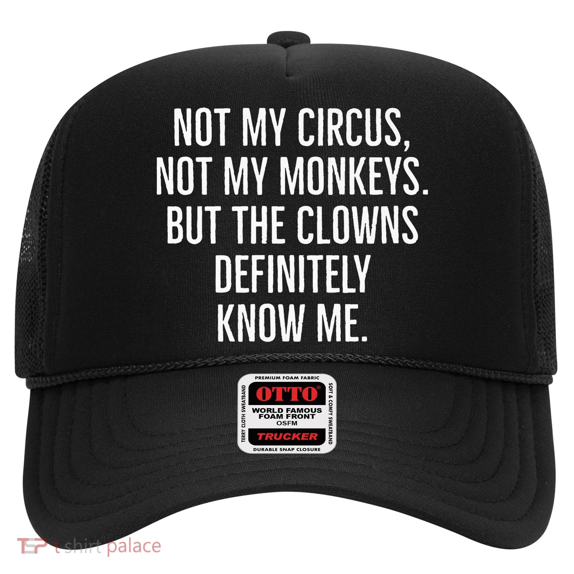 Not My Circus Not My Monkeys But The Clowns Definitely Know Hat