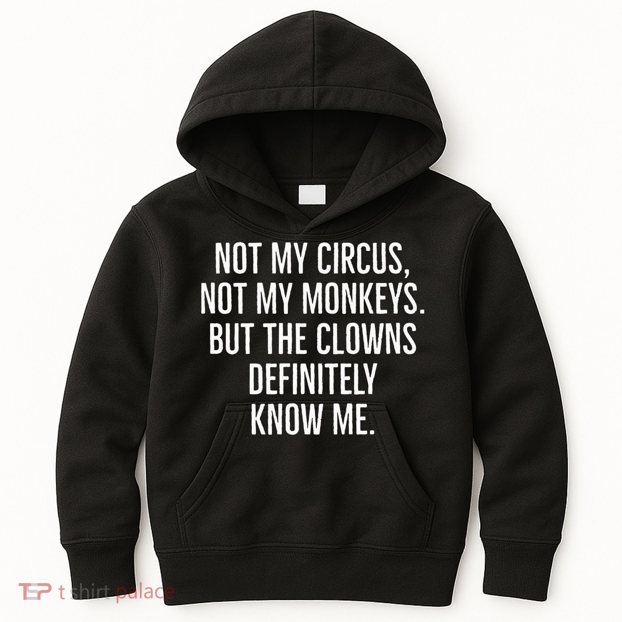 Not My Circus Not My Monkeys But The Clowns Definitely Know Kids Hoodie