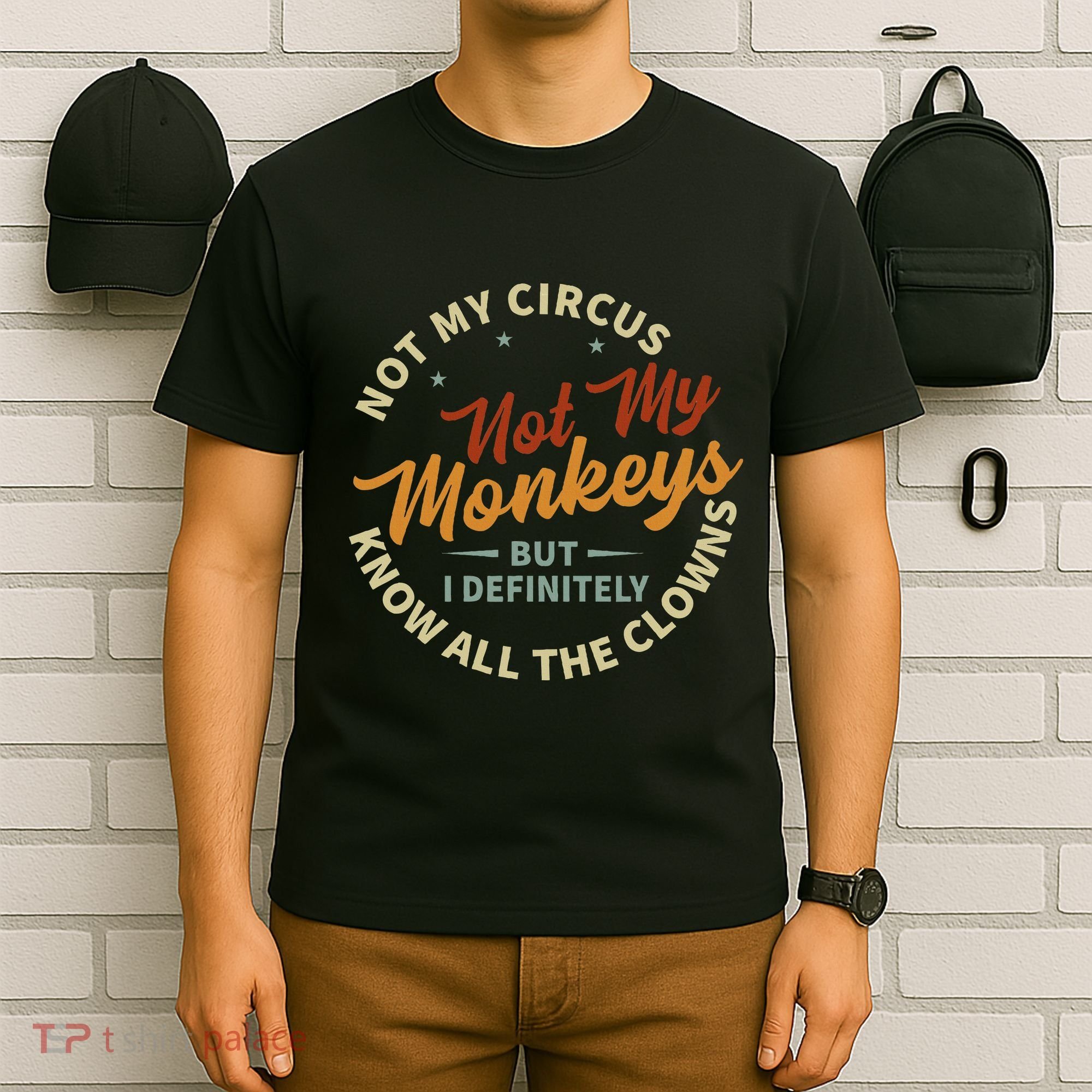 Not My Circus Not My Monkeys But I Know All The Clowns T-Shirt
