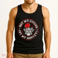 Not My Circus Not My Monkeys Tank Top thumb 3