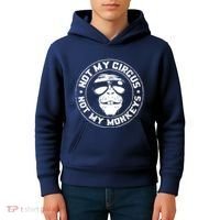 Not My Circus Not My Monkeys Kids Hoodie thumb 4