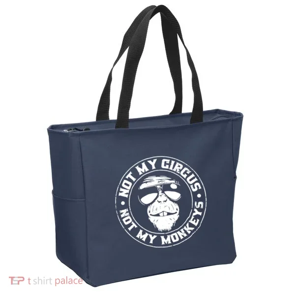 Not My Circus Not My Monkeys Tote Bag