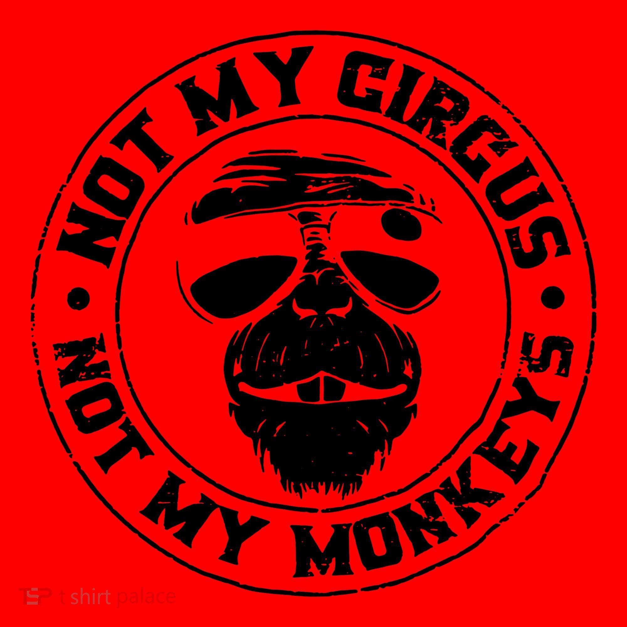 Not My Circus Not My Monkeys Santa Hat