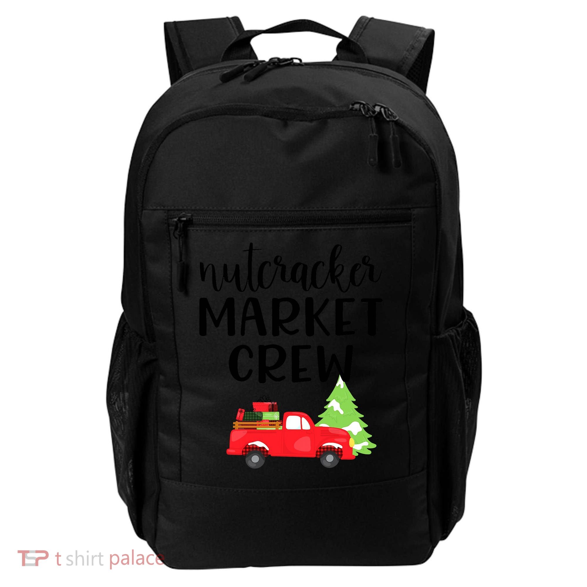 Nutcracker Market Crew Matching Christmas Shopping Backpack