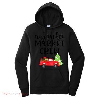 Nutcracker Market Crew Matching Christmas Shopping Women's Hoodie