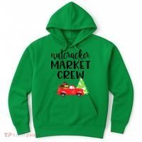 Nutcracker Market Crew Matching Christmas Shopping Hoodie thumb 0