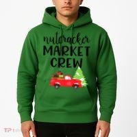 Nutcracker Market Crew Matching Christmas Shopping Hoodie thumb 2