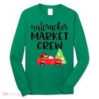 Nutcracker Market Crew Matching Christmas Shopping Long Sleeve Shirt thumb 0