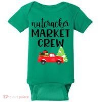 Nutcracker Market Crew Matching Christmas Shopping Baby Bodysuit thumb 0
