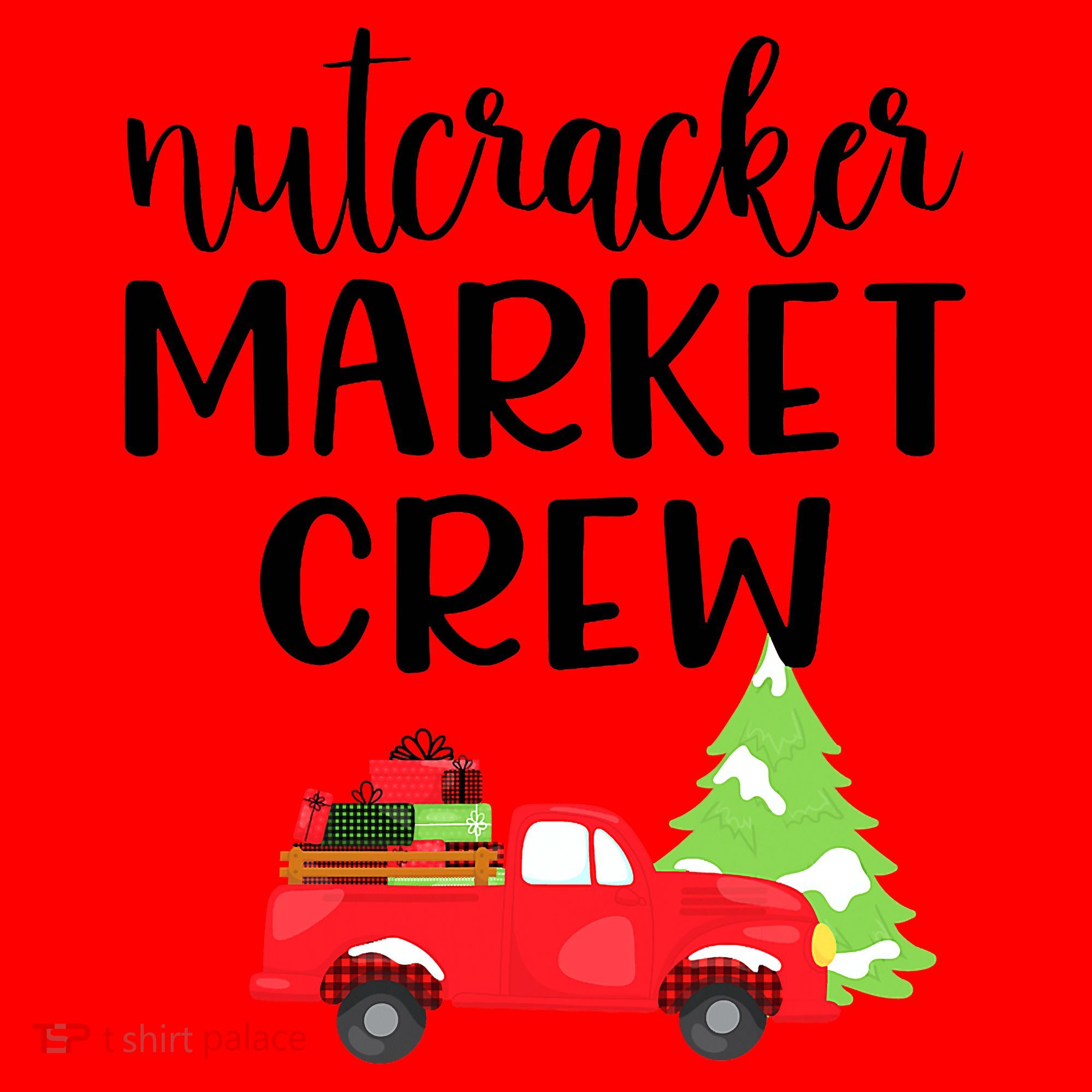 Nutcracker Market Crew Matching Christmas Shopping Santa Hat