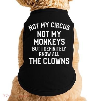 Not My Circus Not My Monkeys But I Definitely Know Nanny Doggie Tank