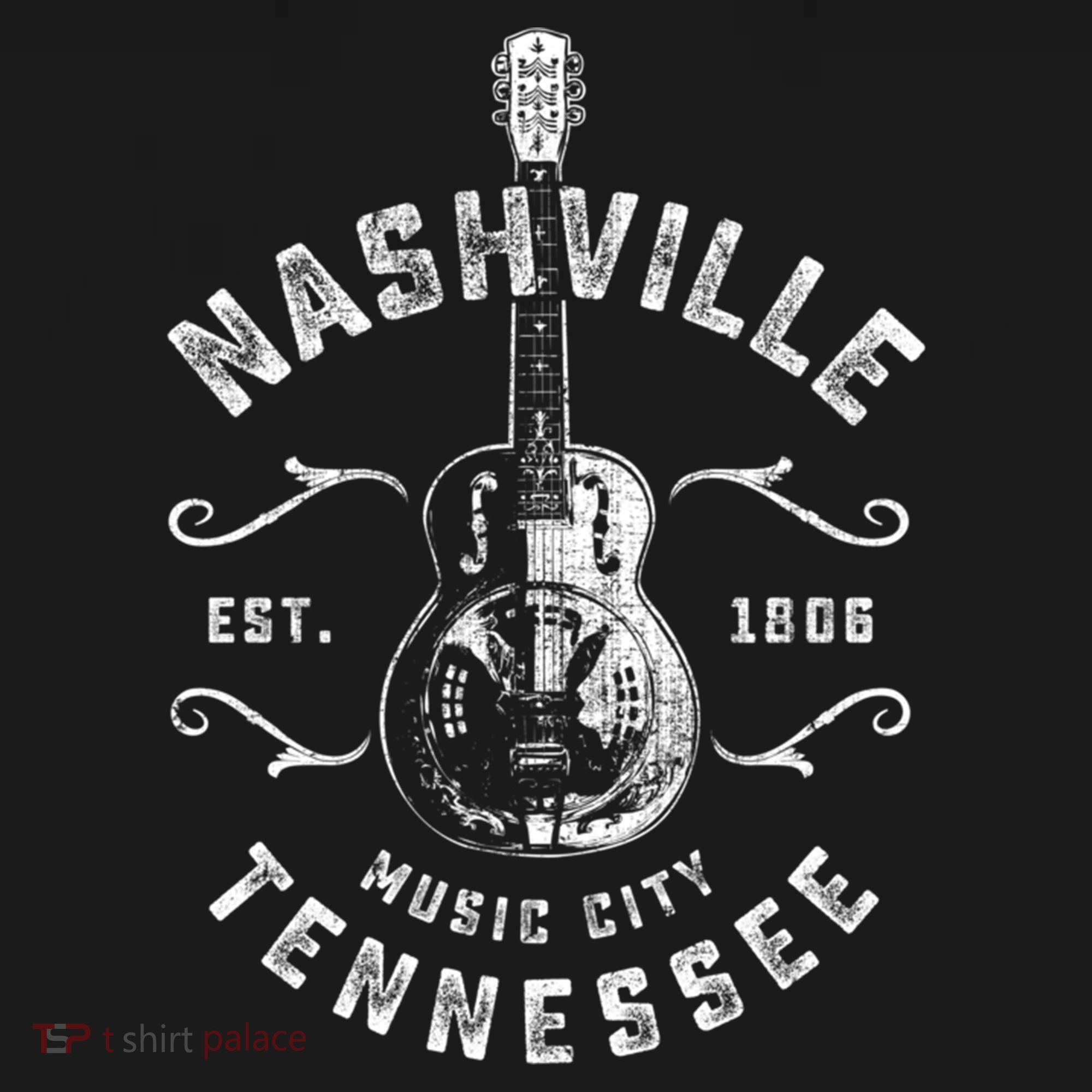 Nashville Music City Usa Gift Funny Vintage Gift T-Shirt