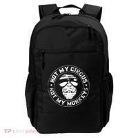 Not My Circus Not My Monkeys Backpack thumb 0