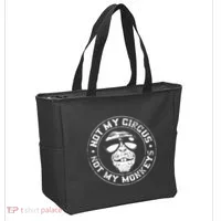 Not My Circus Not My Monkeys Tote Bag thumb 2
