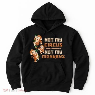 Not My Circus Not My Monkeys Hoodie