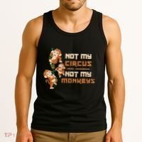 Not My Circus Not My Monkeys Tank Top thumb 3