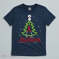 Nurse Merry Christmas Tree Stethoscope Xmas Nurse Christmas T-Shirt thumb 5