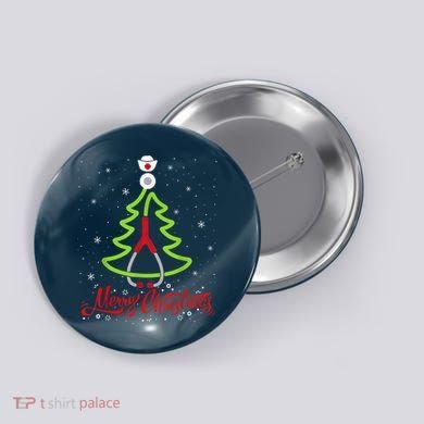 Nurse Merry Christmas Tree Stethoscope Xmas Nurse Christmas Button