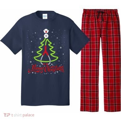 Nurse Merry Christmas Tree Stethoscope Xmas Nurse Christmas Pajama Set