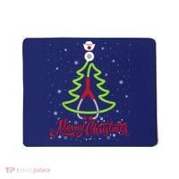 Nurse Merry Christmas Tree Stethoscope Xmas Nurse Christmas Mousepad thumb 0