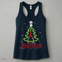 Nurse Merry Christmas Tree Stethoscope Xmas Nurse Christmas Women's Tank Top thumb 3