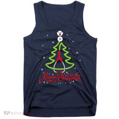 Nurse Merry Christmas Tree Stethoscope Xmas Nurse Christmas Tank Top