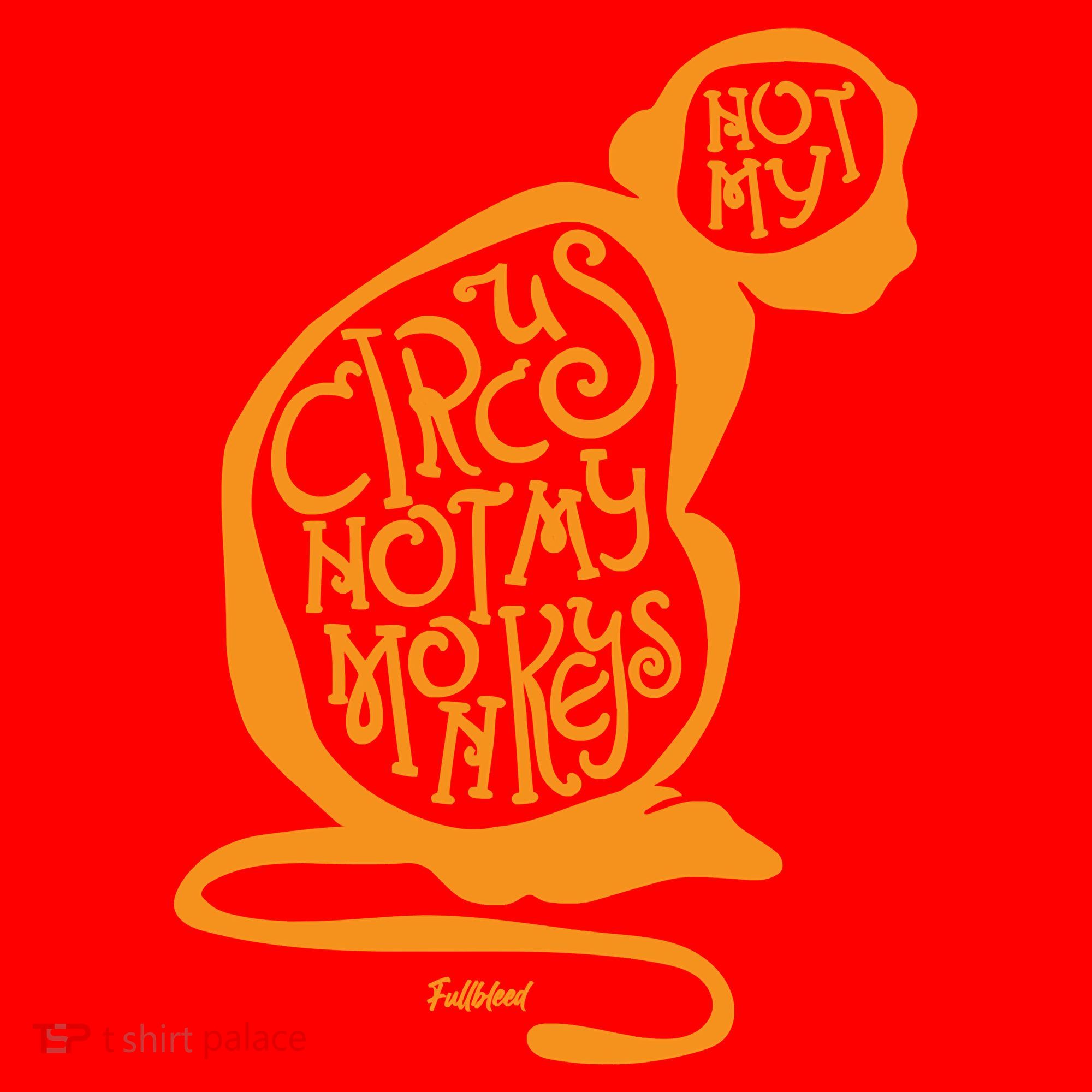 Not My Circus Not My Monkeys Santa Hat