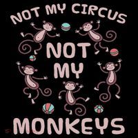 Not My Circus Not My Monkeys Long Sleeve Shirt thumb 2