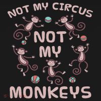 Not My Circus Not My Monkeys Pajama Set thumb 2