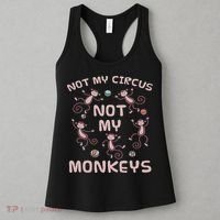 Not My Circus Not My Monkeys Women's Tank Top thumb 3
