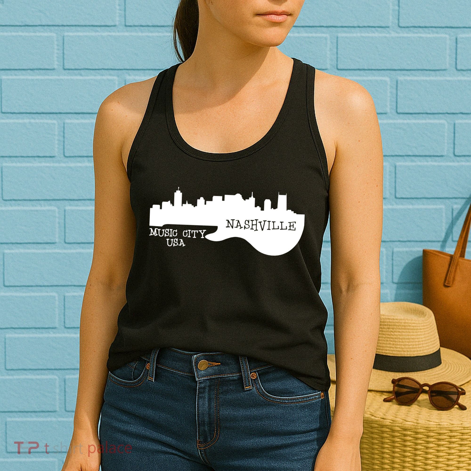 Nashville, Music City USA Women's Tank Top