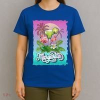National Margarita Day Funny Retro Vintage Ideas Meaningful Gift T-Shirt thumb 4