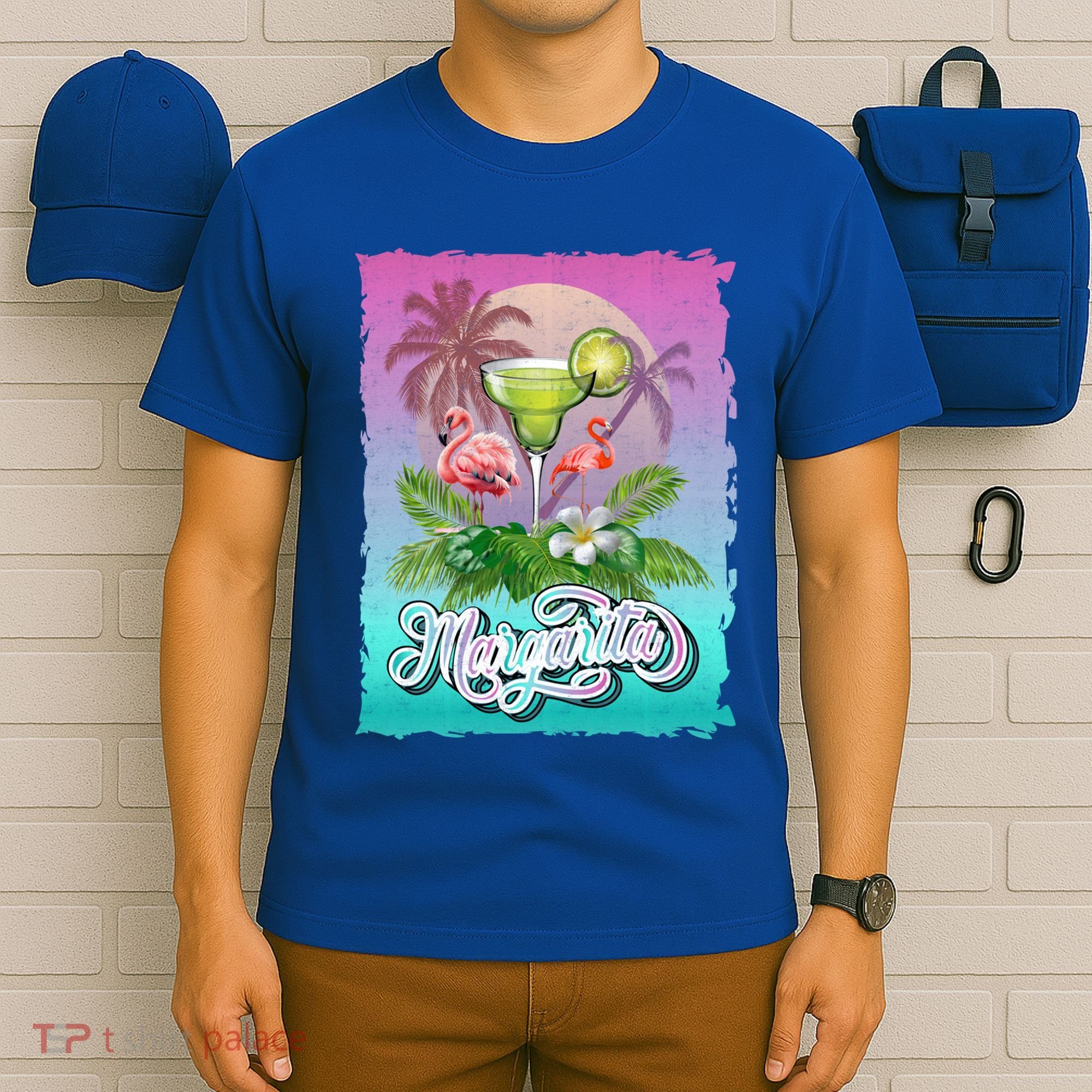 National Margarita Day Funny Retro Vintage Ideas Meaningful Gift T-Shirt
