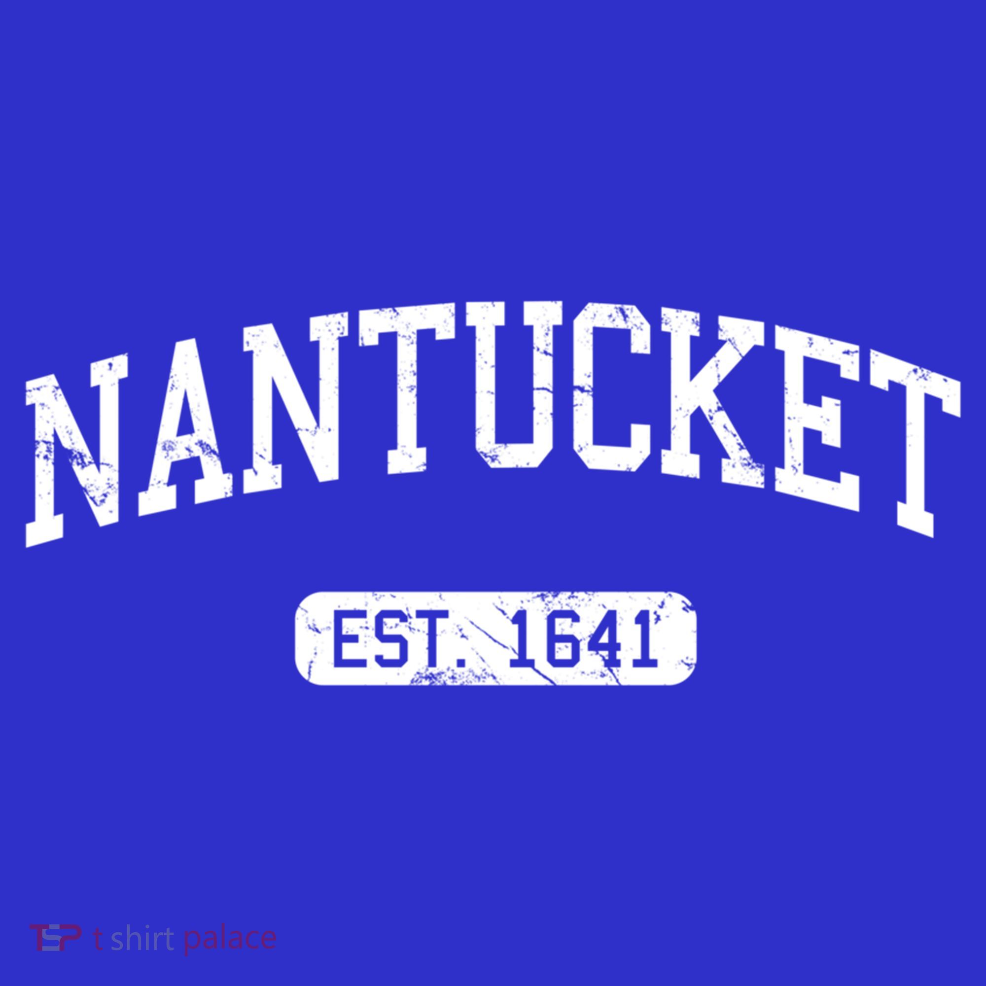 Nantucket Massachusetts Est 1641 Gift Women's Tank Top