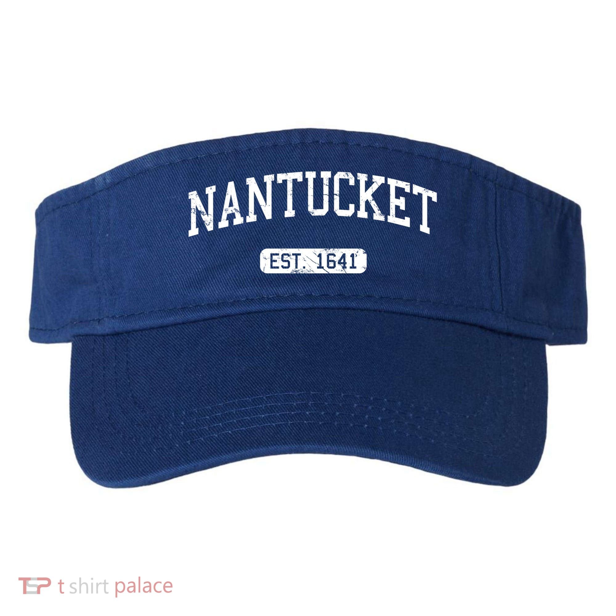 Nantucket Massachusetts Est 1641 Gift Visor