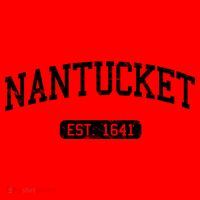 Nantucket Massachusetts Est 1641 Gift Santa Hat thumb 1