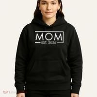 New Mom Est 2026 Hoodie thumb 5