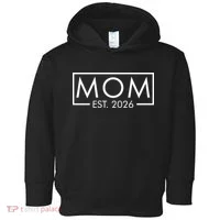 New Mom Est 2026 Toddler Hoodie thumb 0