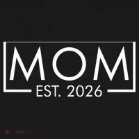 New Mom Est 2026 Women's T-Shirt thumb 6