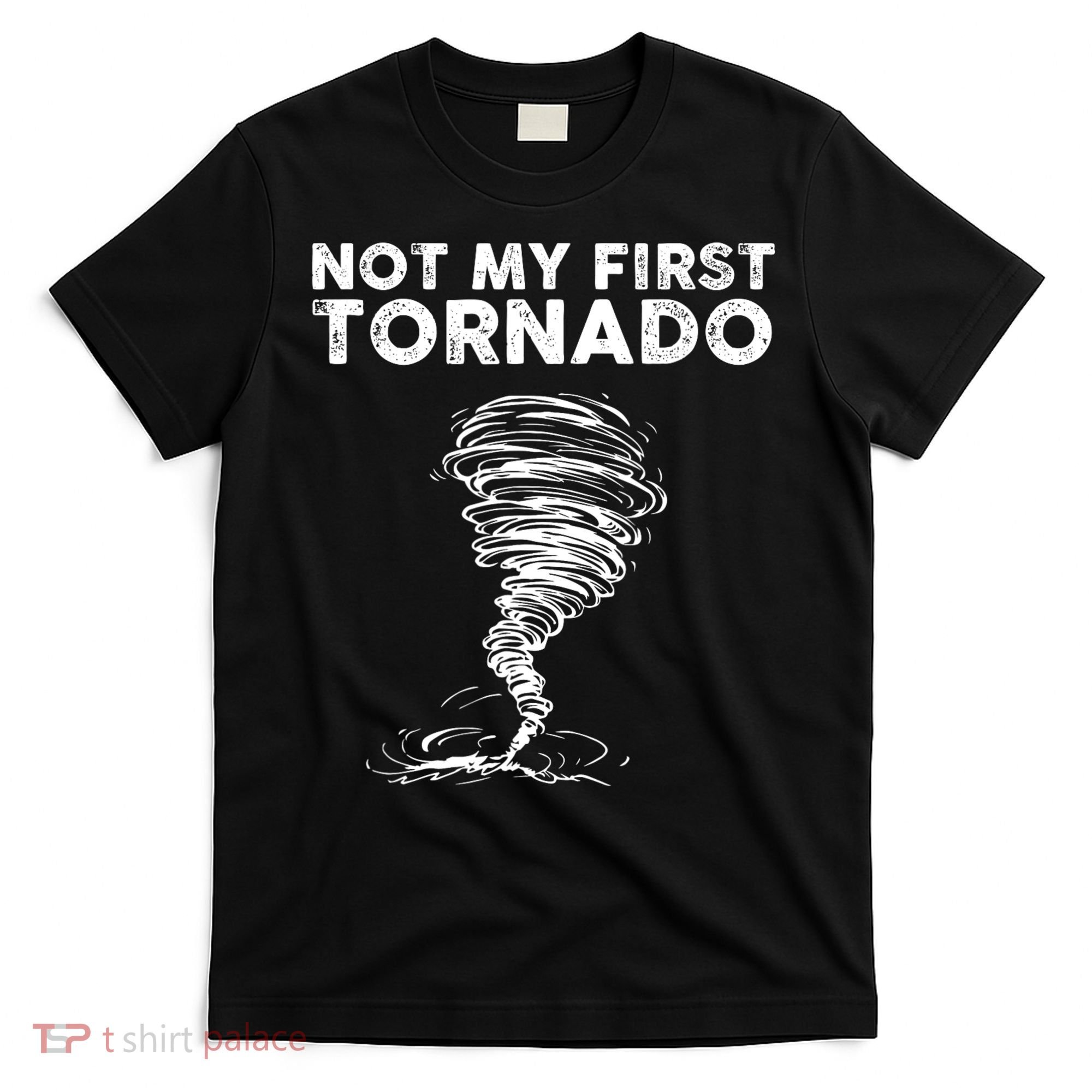 Not My First Tornado While Storm Twister Hurricane Weather T-Shirt