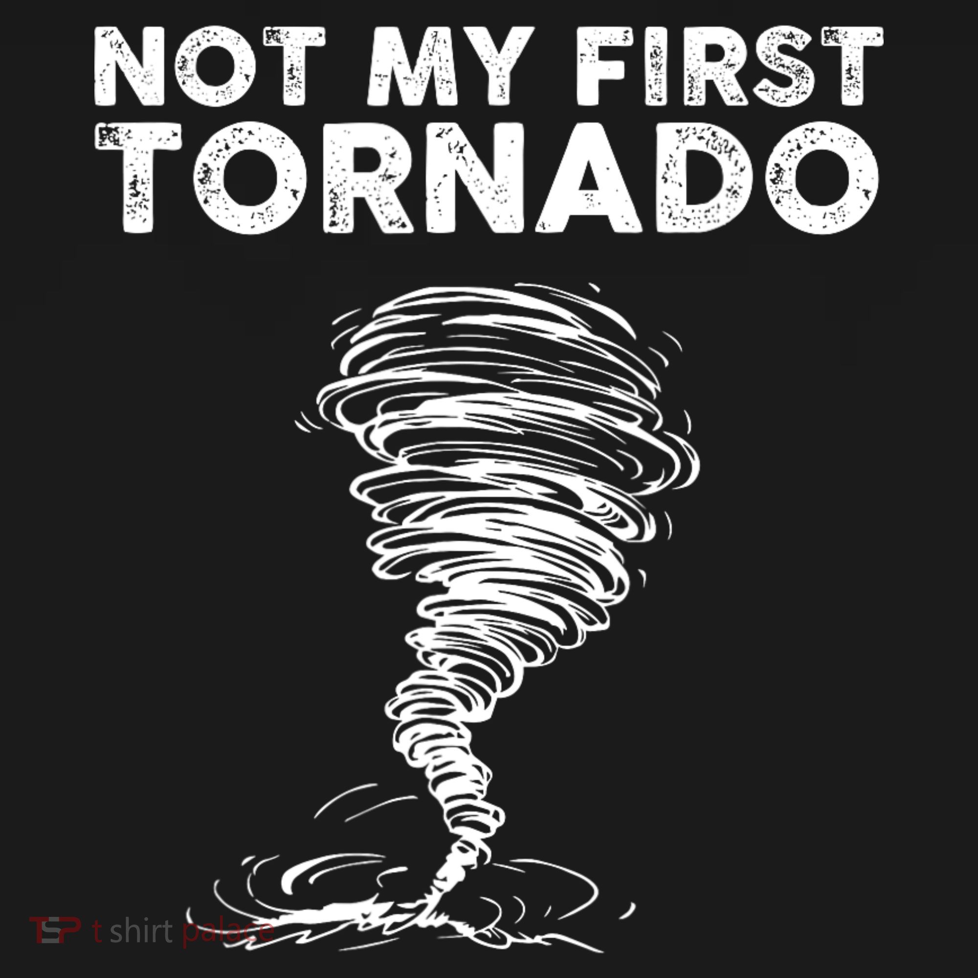 Not My First Tornado While Storm Twister Hurricane Weather Polo