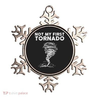 Not My First Tornado While Storm Twister Hurricane Weather Ornament