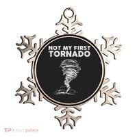 Not My First Tornado While Storm Twister Hurricane Weather Ornament thumb 0