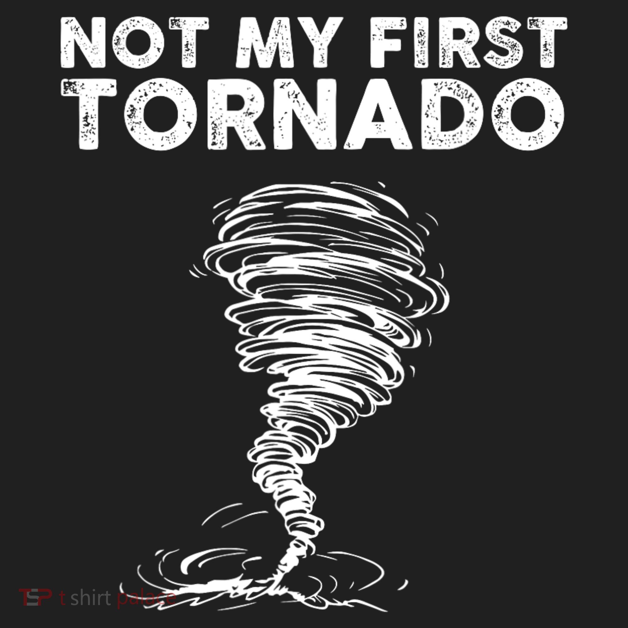 Not My First Tornado While Storm Twister Hurricane Weather Hat